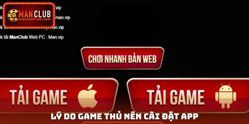 Lý do game thủ nên cài đặt app