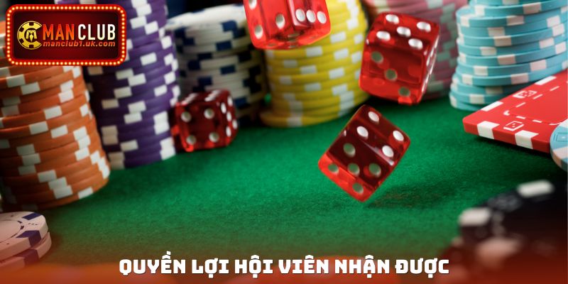 Quyền lợi hội viên nhận được